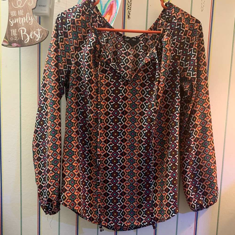 Women long sleeve dress shirt